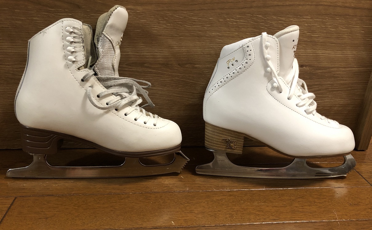 スケート靴エッジの比較